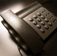 A business telephone
