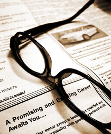 Finding work after being made redundant