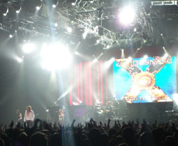 Large concert venues, poor sound quality