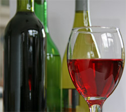 Expensive wine in restaurants
