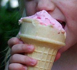 I want ice cream