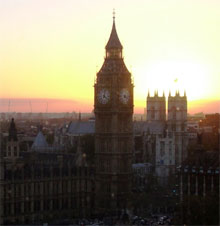 The houses of parliament, Tony Blair and the Labour Party