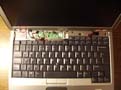 Dell D600 removing the keyboard and screen