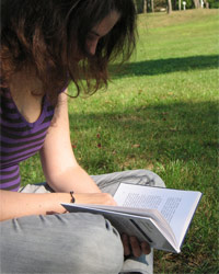 A student at college