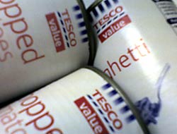 Some tesco value cans