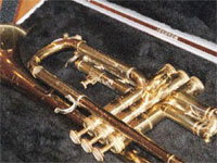 A Trumpet in its case - Note, this one had nothing to do with eBay or KK Music