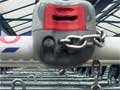 Car damage caused by abandoned shopping trolley